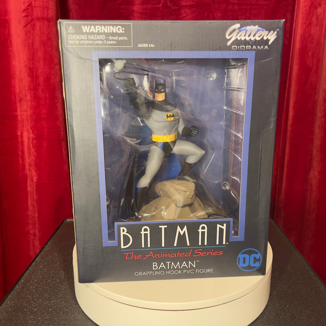 DC Gallery - Batman Animated Series Grappling Hook PVC Figure - standa –  The Lair of Toys