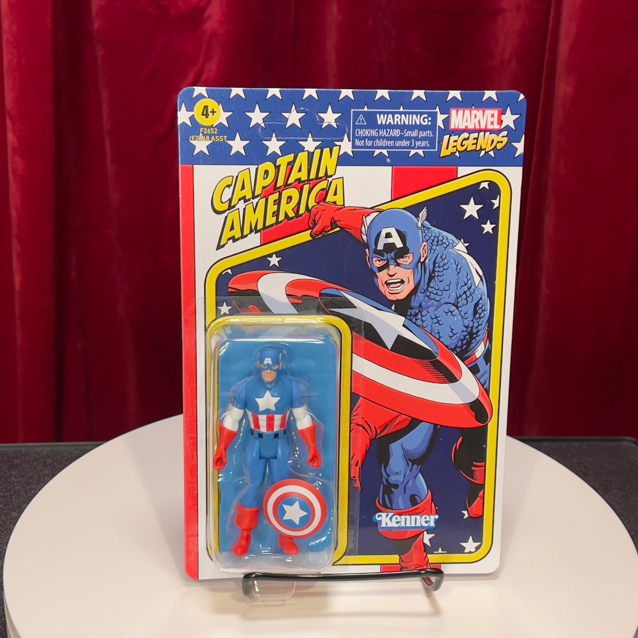 MARVEL LEGENDS Figurine Captain America Kenner Retro Series Hasbro