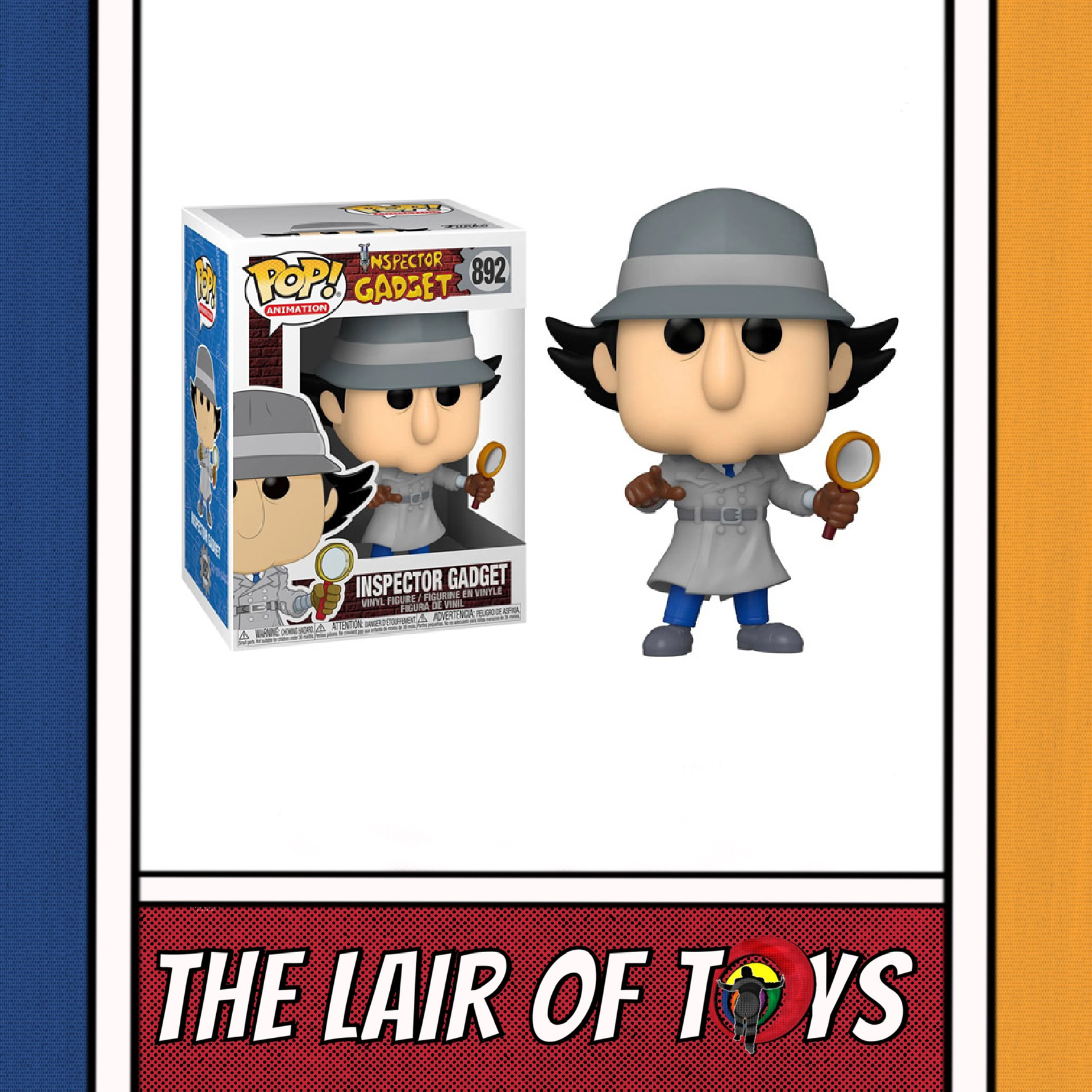 Funko Pop! Animation: Inspector Gadget - Inspector Gadget – The Lair of Toys